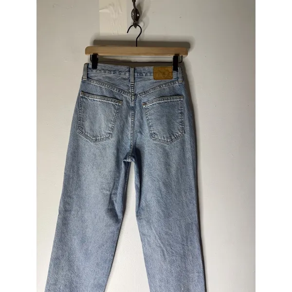 Denim Forum Aritzia‎ womens 90s boyfriend high loose jeans distressed 30L - Image 5