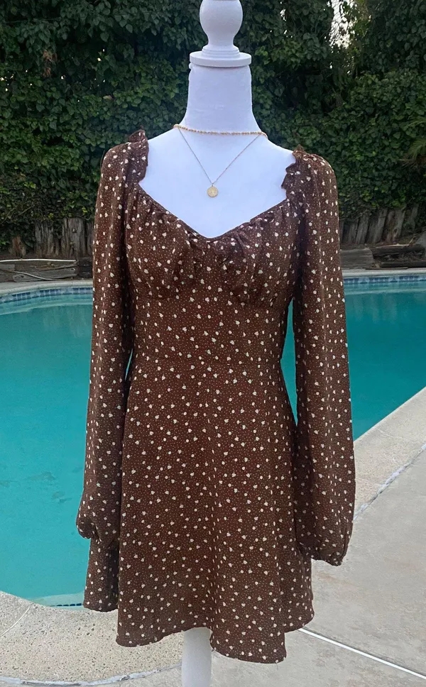 Ditsy Floral Print Summer Sundress - Image 4