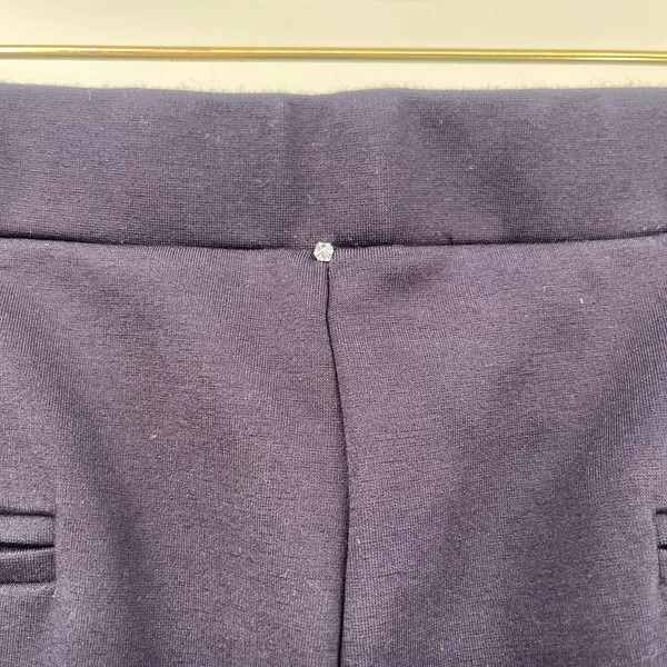 Max Mara‎ leisure navy blue wide leg pants size medium - Image 8
