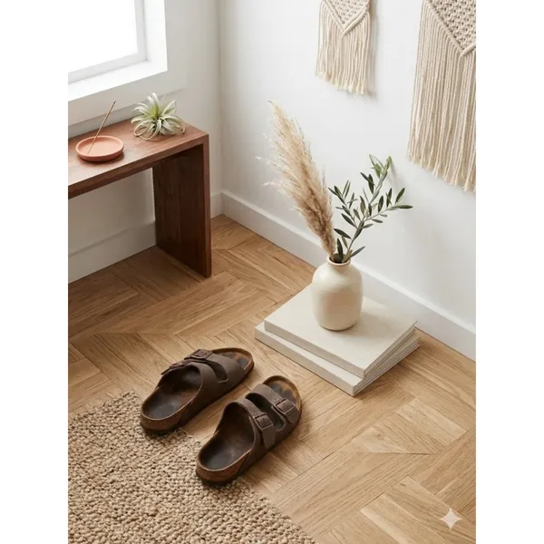 Birkenstock Arizona Kids Brown Sandals | Size 13 / 31 | Boho Chic Comfort - Image 2