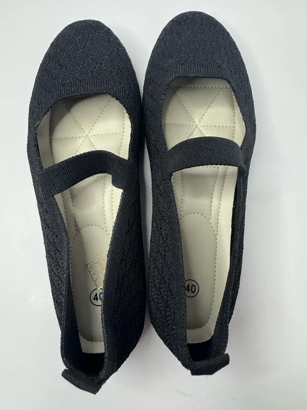 Unbranded Black Mary Jane Loafers Women's Size EU40 - Image 3