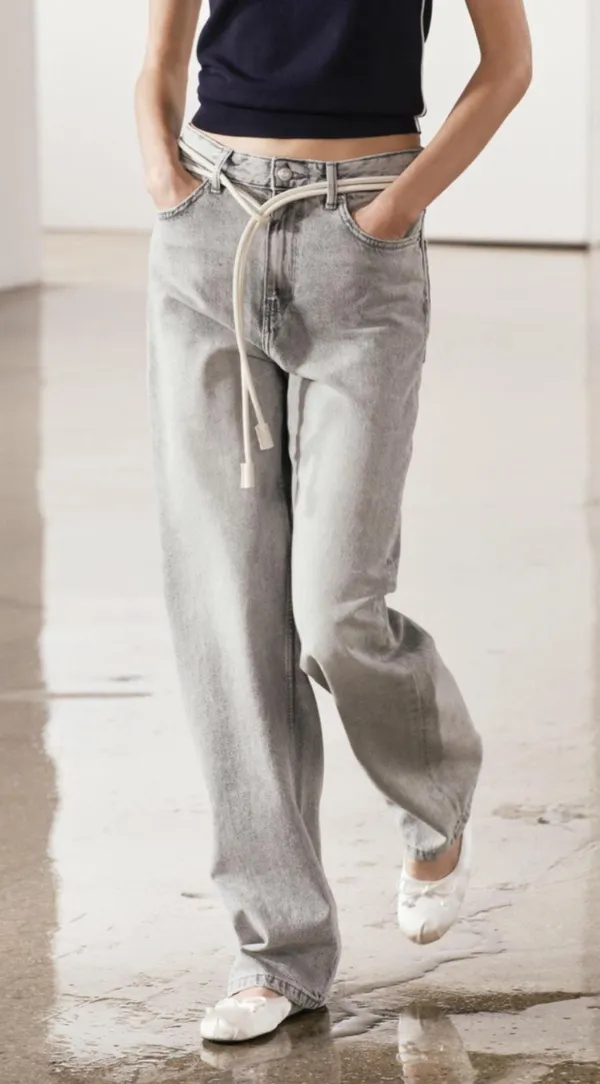 Zara NWT Grey Jeans - Image 3