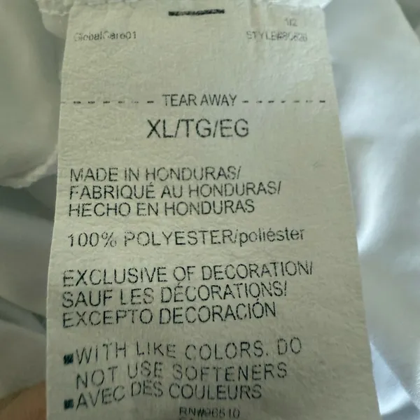 Under Armour White Tenacity Project Lacrosse Women’s Tee T-Shirt XL - Image 6