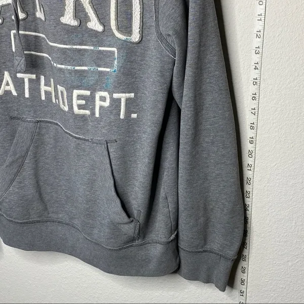 Aeropostale Pullover Hoodie Gray - Image 5
