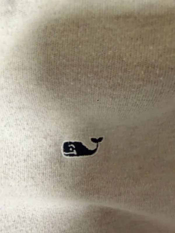 Vineyard Vines 1/2 Zip Pullover cream med - Image 6