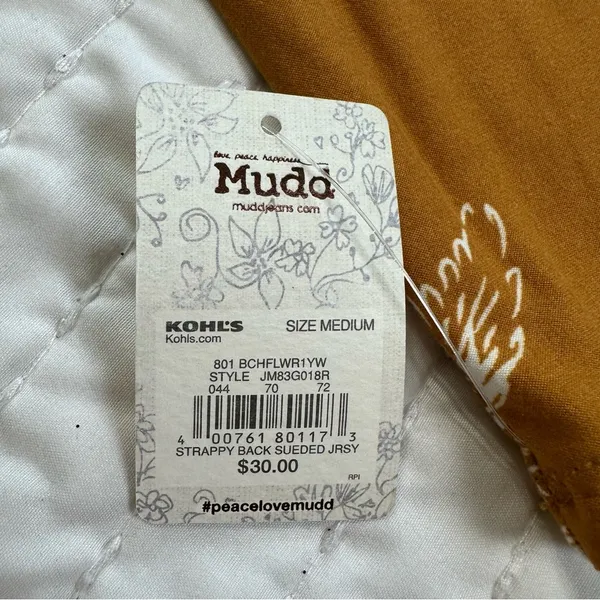 Mudd  fall Orange Floral Long Sleeve Dress - Image 15