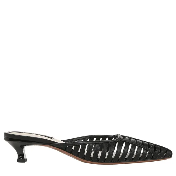 Franco Sarto Womens Strappy Marlina Mule Kitten Heels J3594S1 Black 6M - Image 16