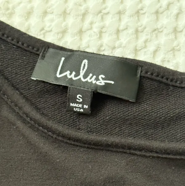 Lulus Black One-Shoulder Sweater Top - Image 4