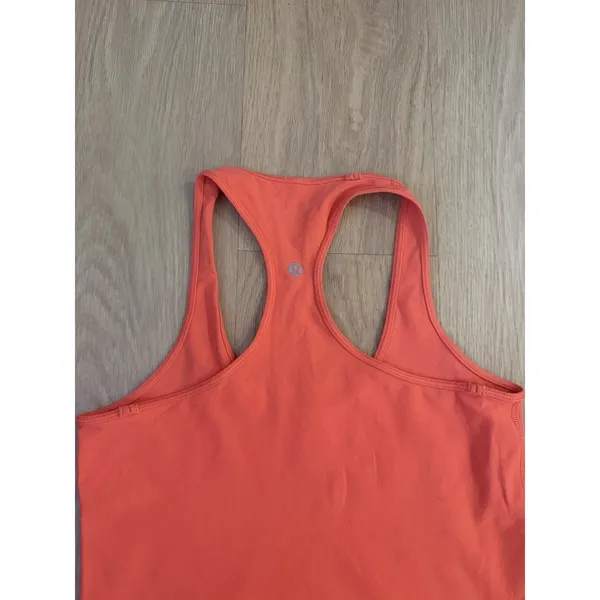 Lululemon Cool RacerBack Tank Top- Pink - Image 4