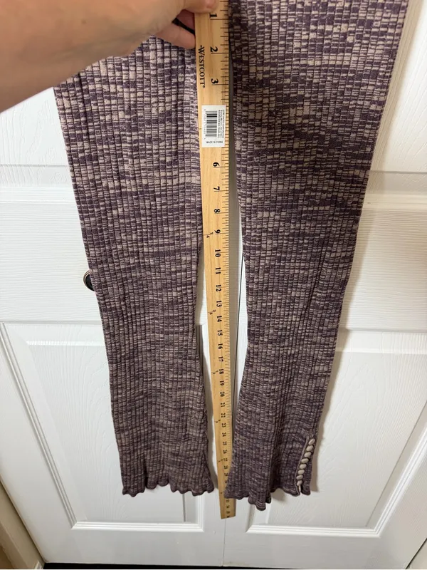 Live The Process Women's Ginger Root/Mission Fig Marl Flared Sweatpants M Brown Size M - Image 6