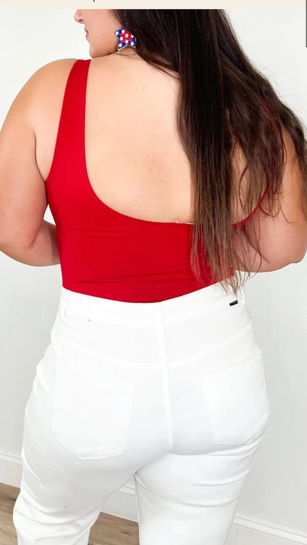 Talulah Freeme Red Bodysuit From Shop - Image 3