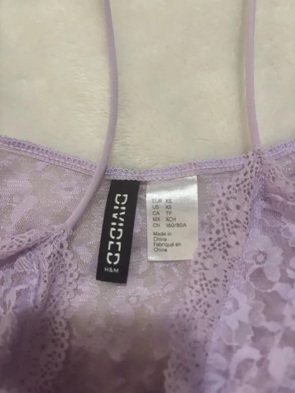 H&M Lace Tank See through - Image 3