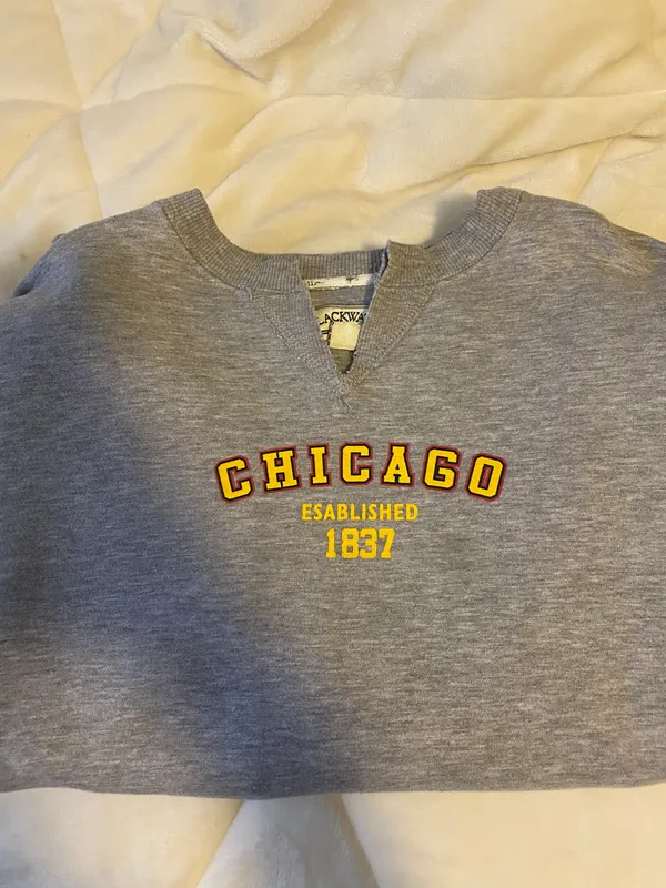 vintage crew neck Gray Size M - Image 2