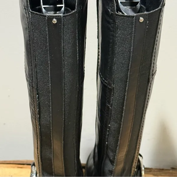 Marc Fisher Gatway Leather Riding Boots‎ Size 6 A40 - Image 9