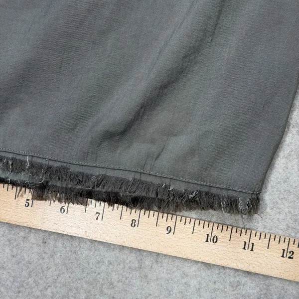 Grade & Gather Women Small Green Boho Coastal Wide Leg Raw Hem Flowy‎ Pants - Image 9