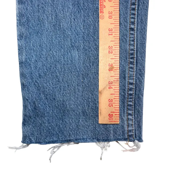 Vintage Levi’s 512 High Waisted Slim Fit Tapered Leg Medium Wash Jeans 28” - Image 5