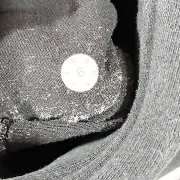Lululemon Black Scuba Oversized Full-Zip Hoodie Sweatshirt Size 6 - Image 3