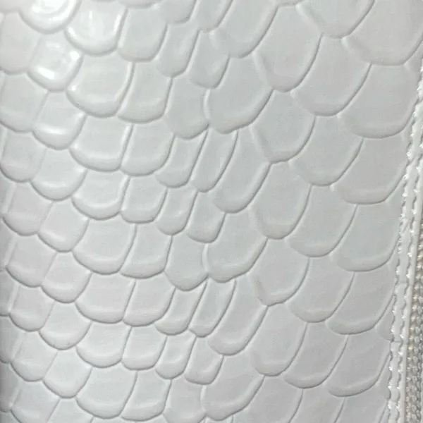 Pretty little thing cute white faux snake skin design! - Image 7