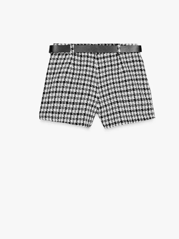 Zara Textured Waistcoat and Belted Skort - Image 4
