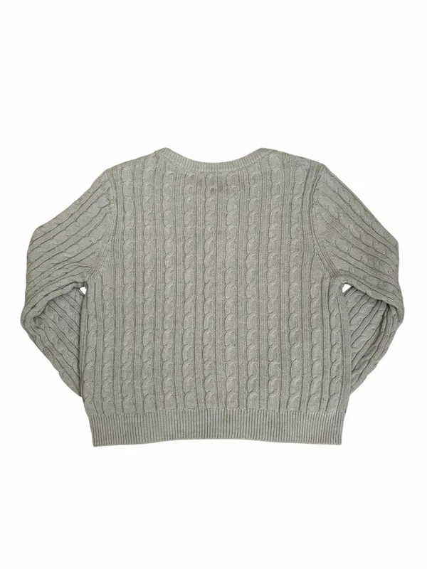 BP. Button Front Cotton Blend Grey Cardigan Size XSmall - Image 2
