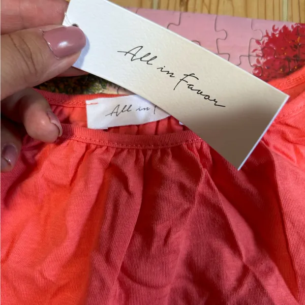 All in Favor Coral Sleeveless Summer Dress - Image 8