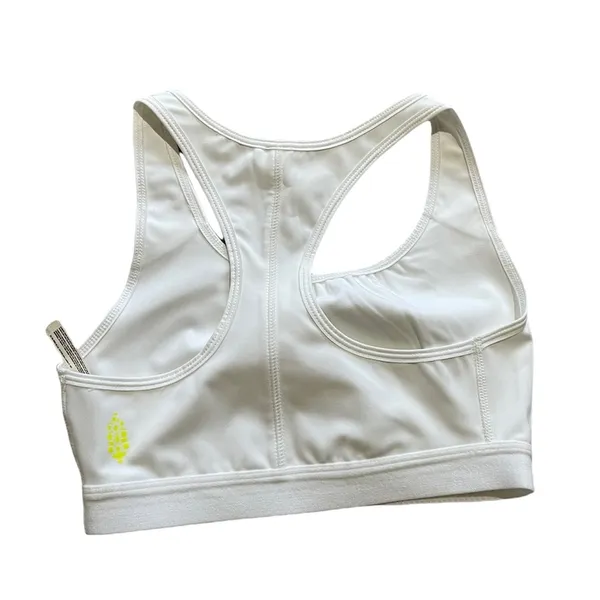 NWT FREE PEOPLE X FP Movement Move Me Bra IN WHITE - Image 8