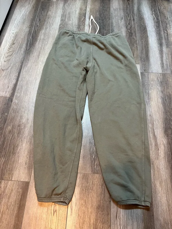 Aerie Boyfriend Joggers in Olive Fun Green - Image 4