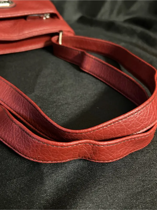 Rosetti Women’s Red Crossbody Bag Shoulder Purse - Image 7