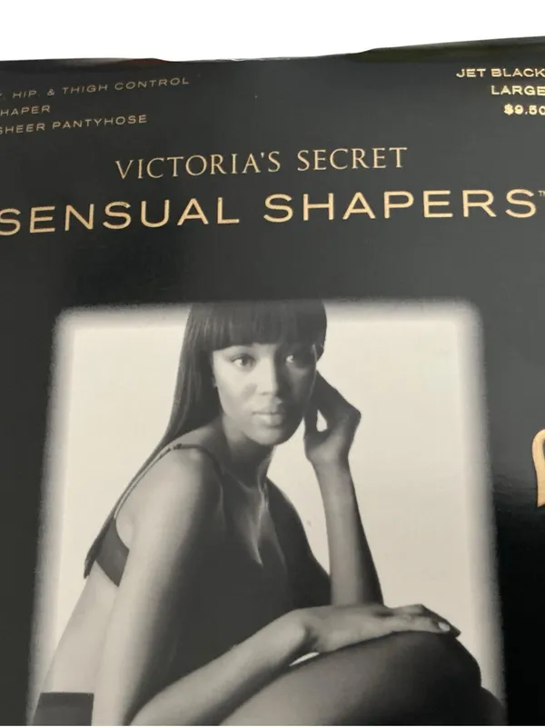 Victoria’s Secret Sensual shapers maxi tummy,hip & thigh control black Sz L - Image 2