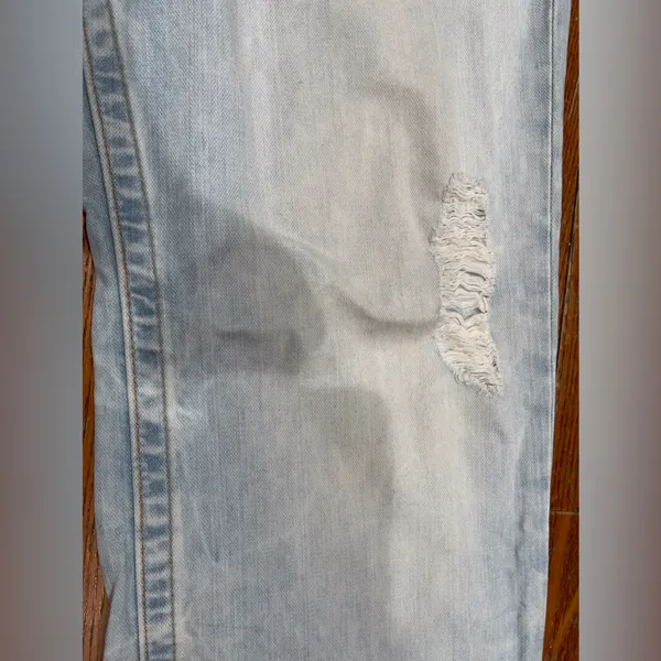 True Religion Light Blue Straight Leg Jeans - Image 9