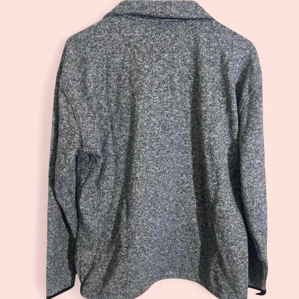 Women’s Victoria’s Secret PINK Quarter Zip Pullover Grey XS‎ - Image 7