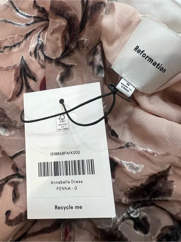 Reformation Annabelle Dress in Fenna - Image 6