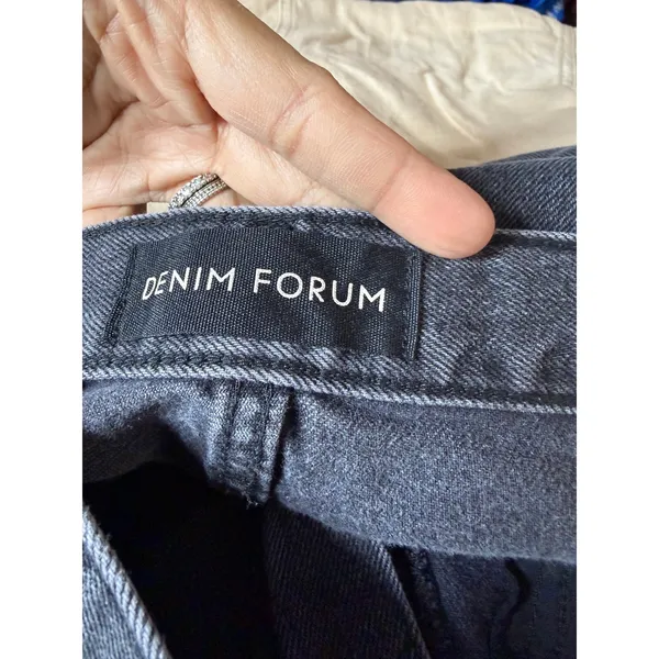 Denim Forum The '90s Iggy Lo-Rise Baggy Jeans in Washed Black Size 26 - Image 9