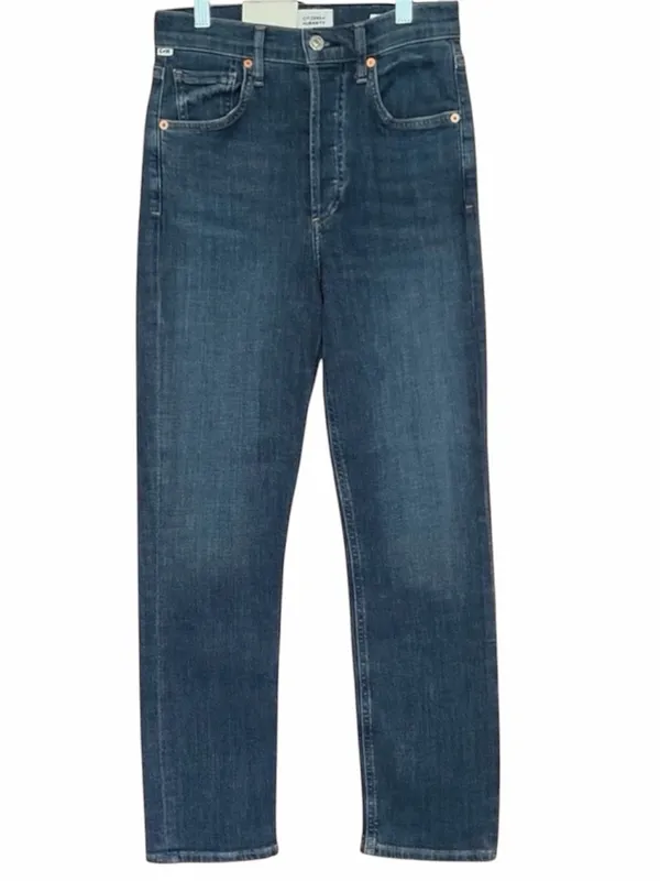 NWT Citizens Of Humanity Jolene High Rise Vintage Slim Denim Jeans - Size: 25 - Image 2