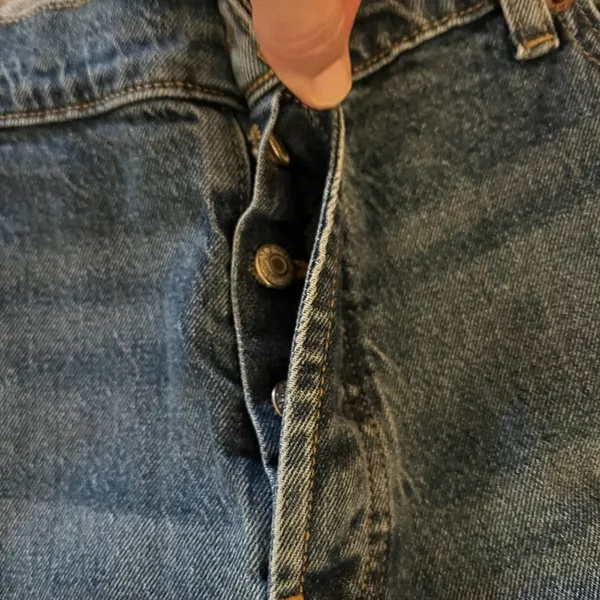 Old Navy high rise Slouchy straight jeans size 14 - Image 9