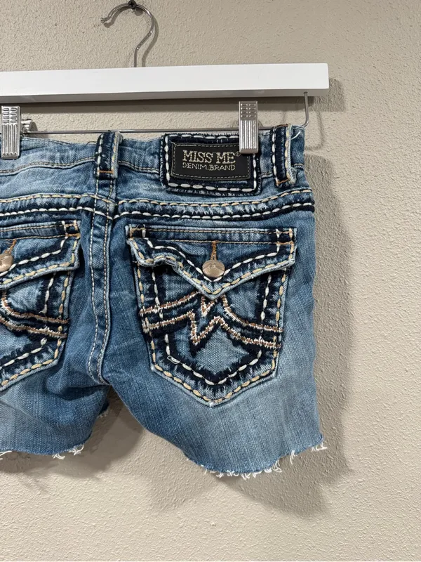 Miss Me Jean Shorts - Image 3