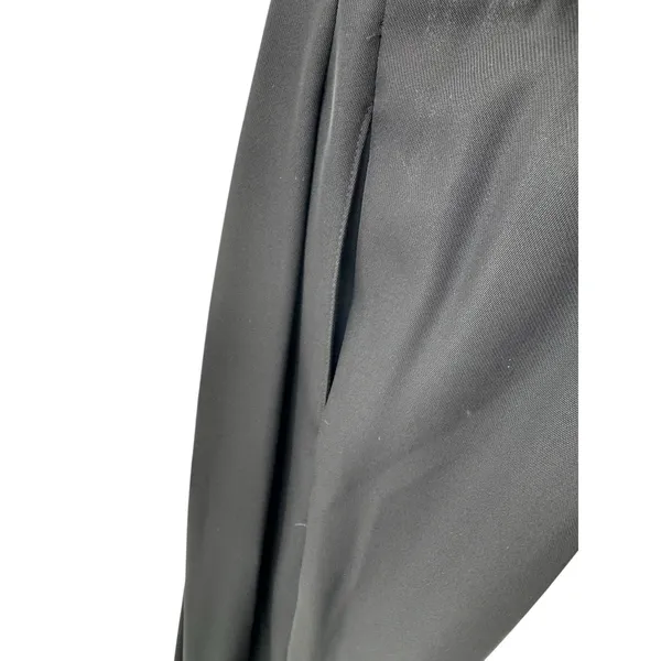 John Mark Wide Leg Relaxed Pants XL Women's Black Cheetah Print Elastic‎ Band - Image 8