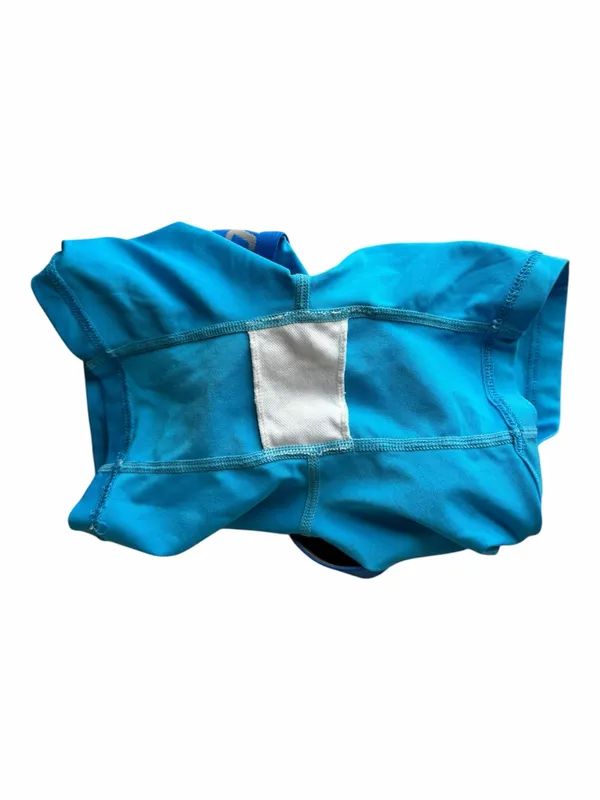 Nike Pro Combat Dri-FIT Women M Blue Compression Training Shorts Activewear - Image 4