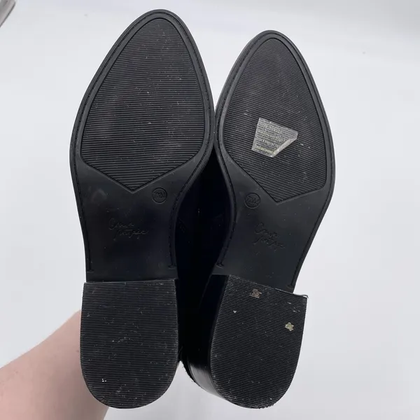 Crown Vintage Tolana 2 Chelsea Ankle Boots Black Suede/Cow Hair Women's Size 7.5 - Image 7