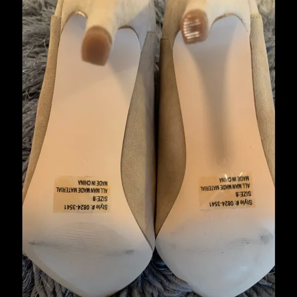 New York & Company Booties Tan Size 8 - Image 3