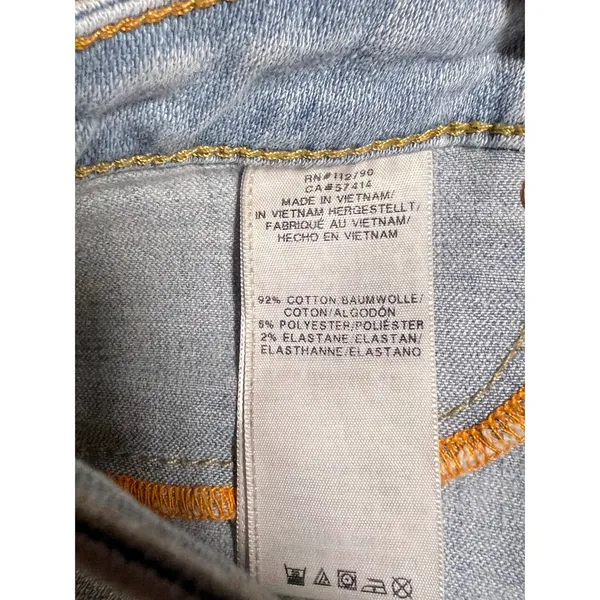 True Religion Super Skinny Jeans Distressed Light‎ Wash Size 29 Ripped Grunge - Image 4