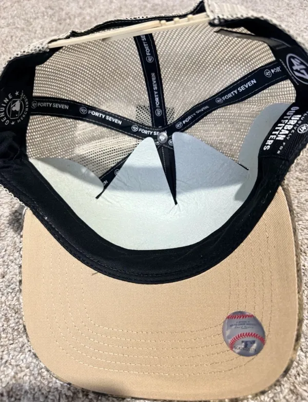 ’47 Brand MLB New York Yankees Real Tree Camo Hitch Trucker Hat - Image 4