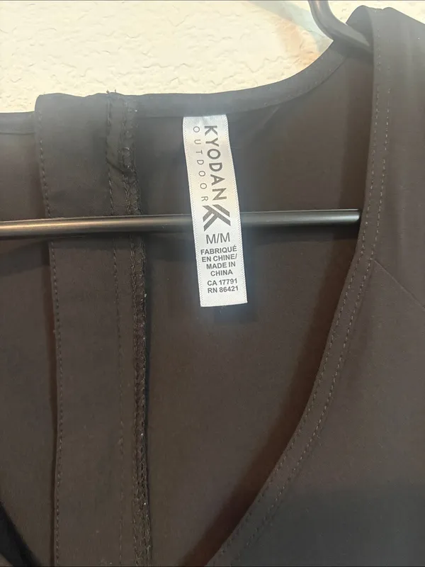 Kyodan Black Sleeveless Drawstring Jumpsuit - Image 2