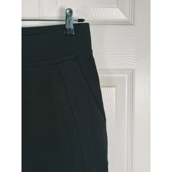 Lululemon Womens Braided Detail High Rise Joggers Size 6 Black Lounge Comfort - Image 9