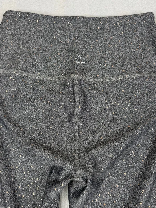 Beyond Yoga Alloy Ombre Leggings L Gray Rose Gold Metallic High Rise NWOT - Image 5