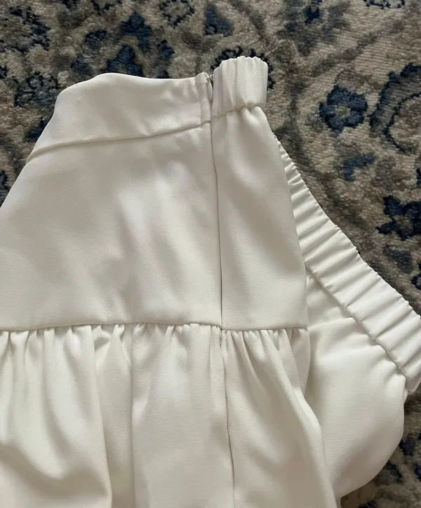 I Just Have to Have It White Skort - Image 5