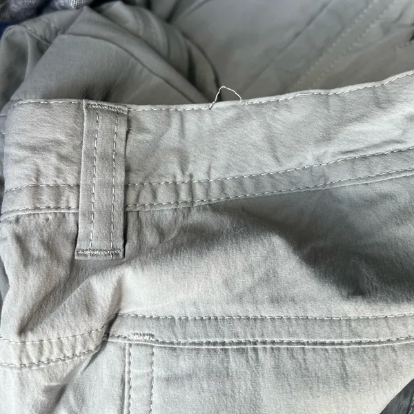 REI Utility Cargo Convertible Trail Pants Grey Size Small - Image 7