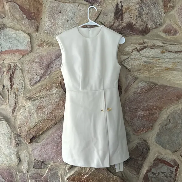 Commense Pin-Detail Sleeveless Warm Dress size M - Image 3