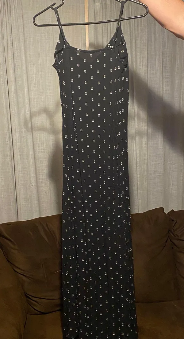 Maxi Black Dress - Image 3
