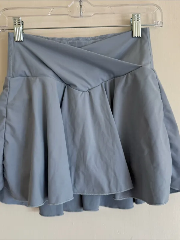 HALARA Light Gray Skater Skirt - Image 3